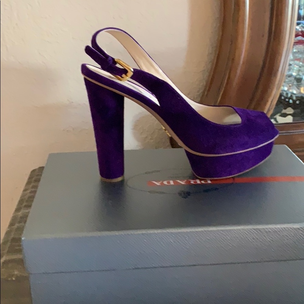 Prada Heels 100% Authentic - image 2